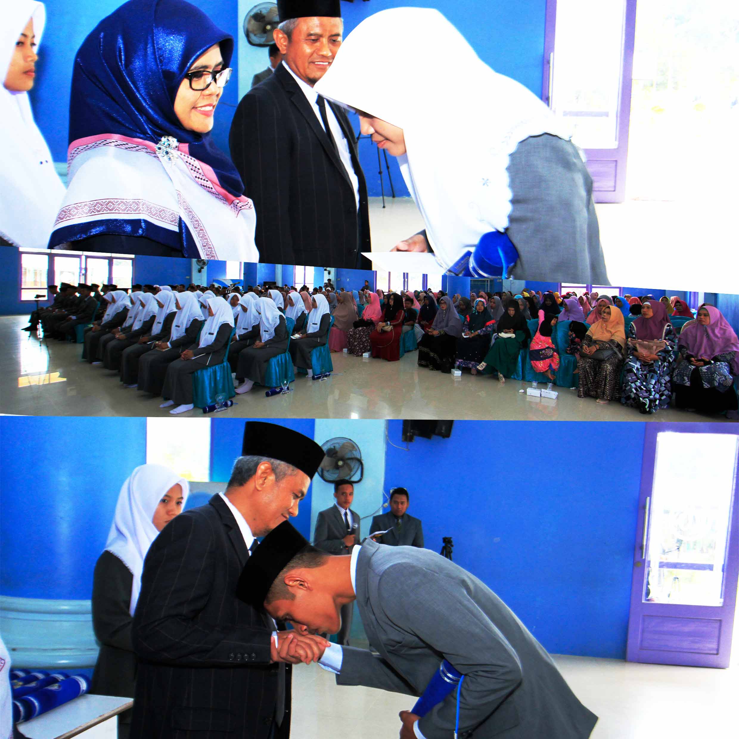 Pengukuhan Santri Akhir